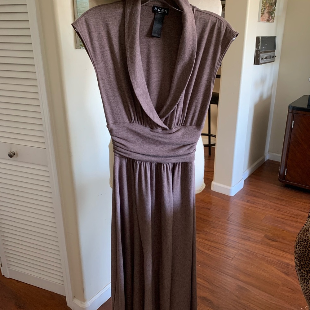 BCBG Brown Maxi Dress